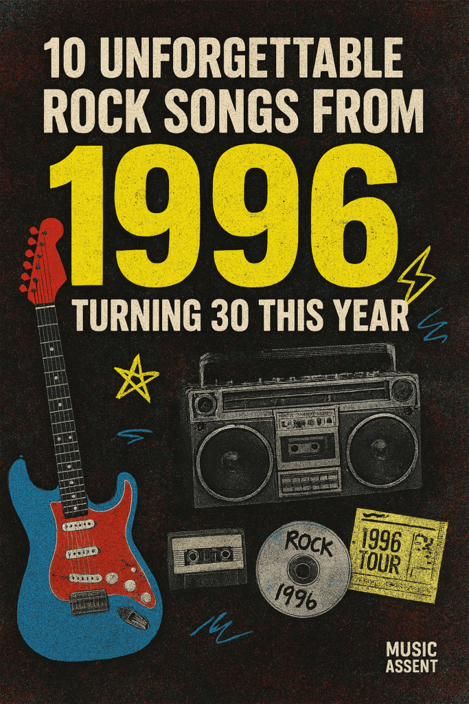 Rock Songs of 1996